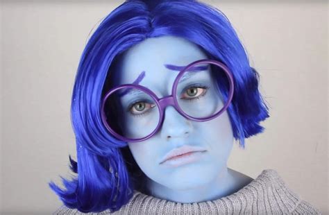Inside Out: DIY Sadness Costume & Makeup for Halloween « Halloween ...