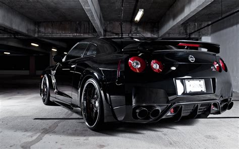 Black Nissan Gtr Wallpapers | PixelsTalk.Net
