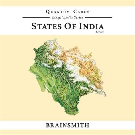 Brainsmith Quantum Flash Cards, States of India - Educational Flashcard ...