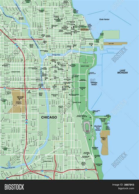 Chicago Il Map