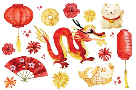 Chinese New Year Dragon Clip Art