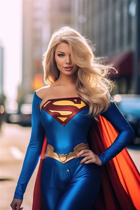 AI Supergirl alluring by bradbarry2 on DeviantArt