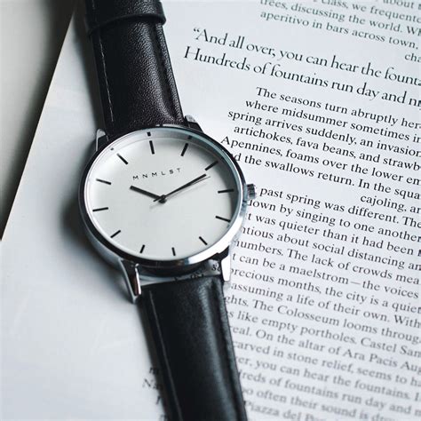 Legacy (White & Black) Watch by MNMLST