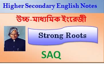 Short questions of Strong Roots - TextbookPlus