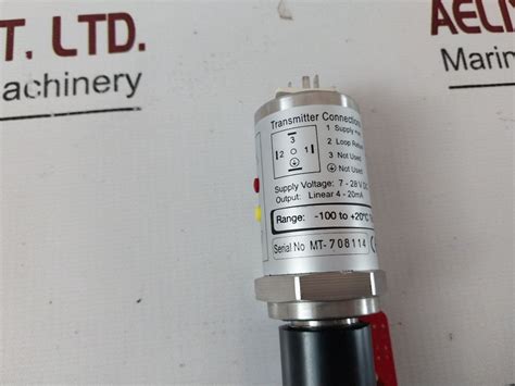 Alpha Moisture Systems Dewpoint Transmitter 32-0054-00114 Model Amt ...