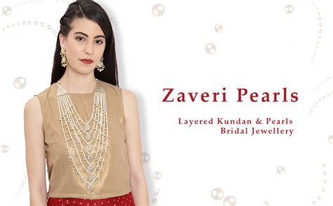 Zaveri Pearls Kundan & Pearls Jewellery Set for Women (Golden)(ZPFK8520 ...