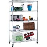 Buy Wire Shelving Rack by TRINITY EcoStorage with 5-Tier and Non ...