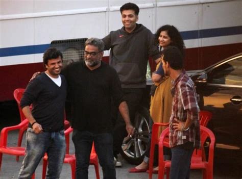 Spotted: Dhanush, Akshara Haasan, Karan Johar on Sets of New Balki Film ...