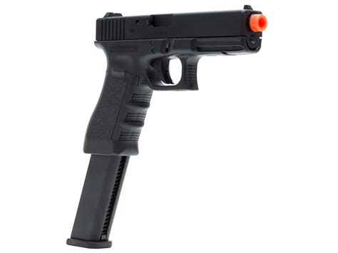 GLOCK G18C Gen3 GBB Airsoft Pistol, Extended Mag | Airgun Depot