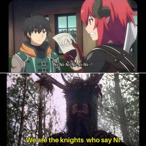 She must be a big fan of the Knights who say Ni : r/memes