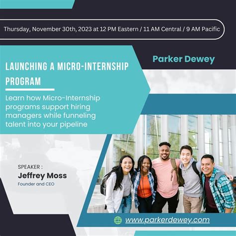 Webinar: Launching a Micro-Internship Program