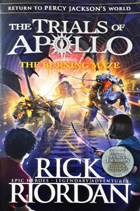 The Trials of Apollo 3 The Burning Maze (P) – Books and You