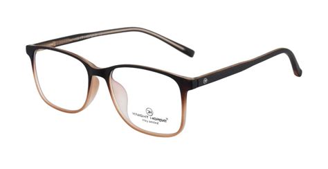 Velvet Finish Glasses | Matte Black & Brown Frames with Spring Hinges ...