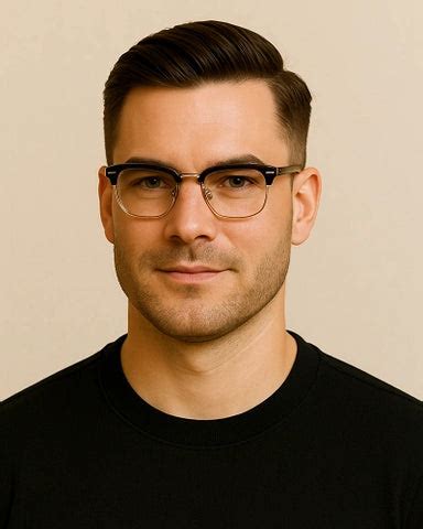Classic 10 Glasses for Square Face Shapes for Men. – Men Deserve