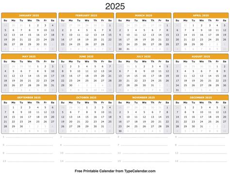 2025 Calendar With Julian Dates