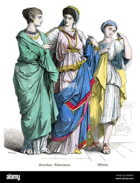 Ancient roman clothing women hi-res stock photography and images - Alamy