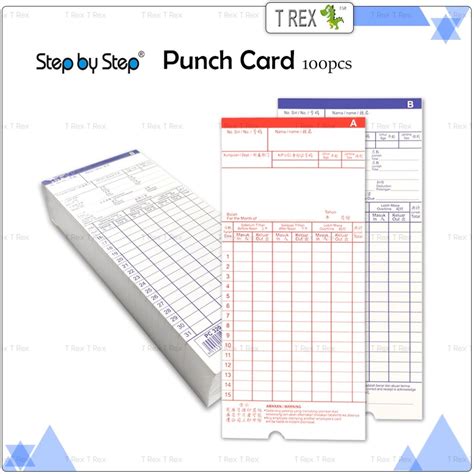 Image result for Step by Step to Use Punch Card Machine