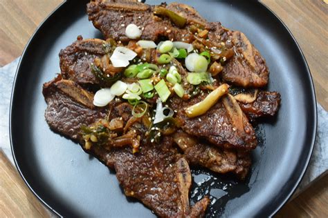 Oven Baked Kalbi (Korean Beef Short Ribs) in Seoul