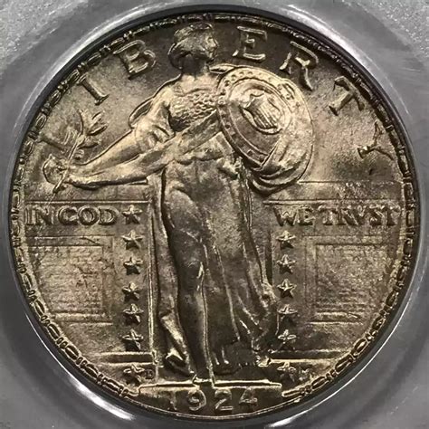 1924-D Standing Liberty Quarter PCGS MS-64 - Old Pueblo Coin