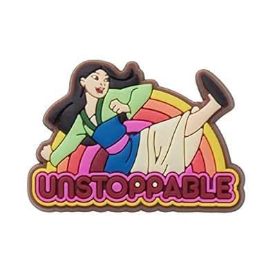 Buy Crocs Unisex-Adult Disney Mulan Jibbitz Shoe Charm Multicolor ...