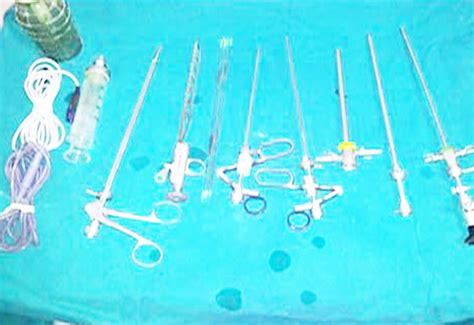 Major Types of equipment of the Urology Department
