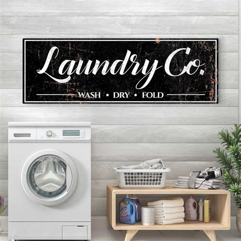 Laundry Room Decals Signs
