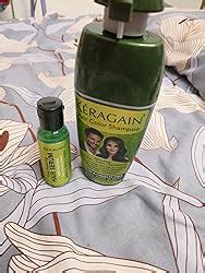 KeraGain Hair Colour Shampoo (Darkest Brown,180Ml) - PPD & Ammonia Free ...
