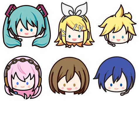 Vocaloid triple baka chibis sticker by c10884 – Artofit
