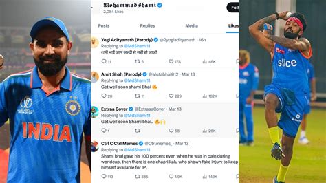 ‘Chapri Faked Injury To Keep Himself Available For IPL’: Mohd Shami ...