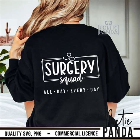 Surgery Squad All Day SVG PNG, Surgery Crew Svg, Healthcare Svg ...