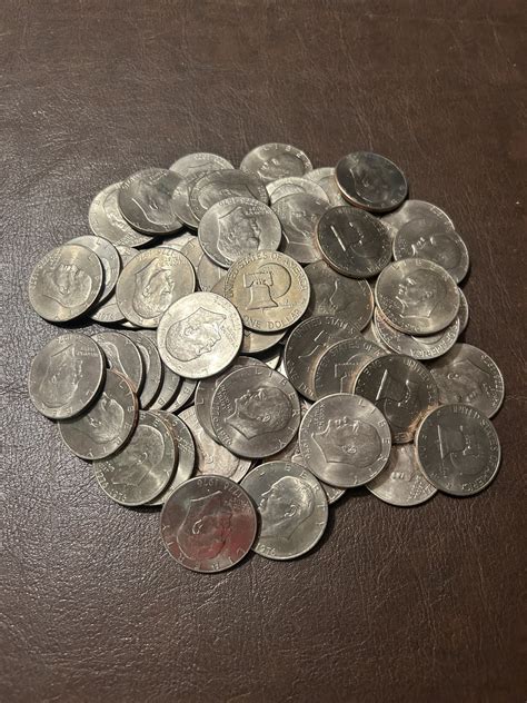 1776-1976 Eisenhower Liberty Bell Silver Dollar US Bicentennial coins ...