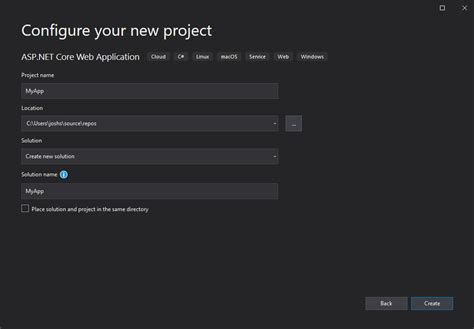 Run New ASP.NET Project 的图像结果
