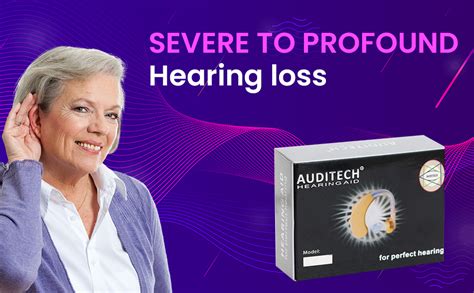 AUDITECH Power Plus Hearing Aid for Severe to Profound hearing loss ...