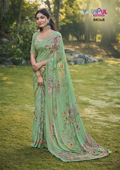 88568 Siddhi Vipul Weightless Sarees – Heriska