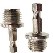 Buy Drill Connecting Rod Metal M14 Hexagonal Polishing Disc Conversion ...