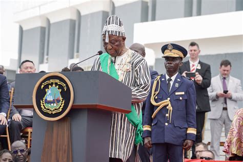 Liberia: Joseph Boakai sworn in as president
