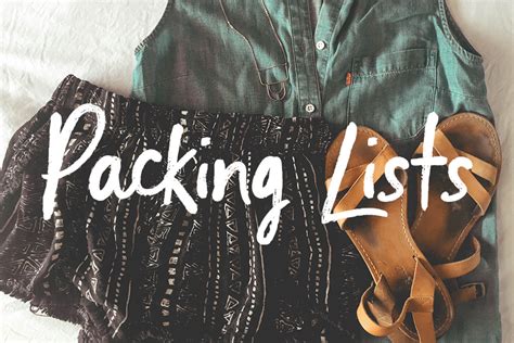 Packing List Example 的图像结果