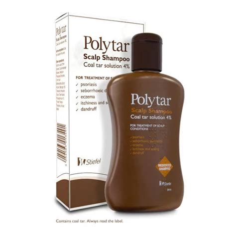 Polytar Scalp Shampoo - Coal Tar Shampoo, 150ml - Asset Pharmacy