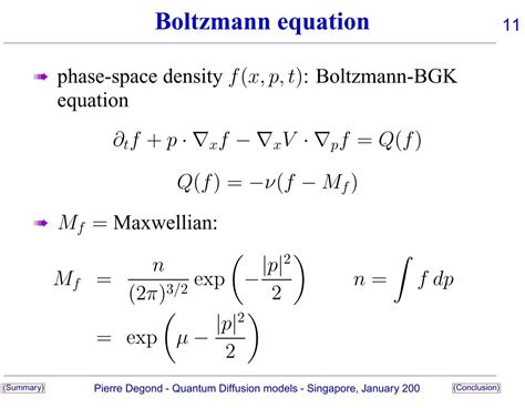 Boltzmann equation 11