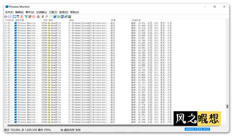 Process Monitor PC 的图像结果