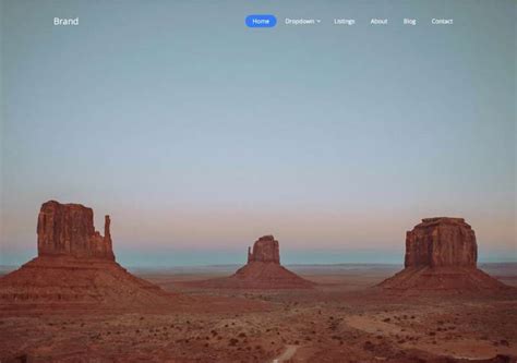 How to Use Navbar Bootstrap 的图像结果