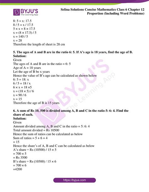 WB Class 6 Math Solved Chapter 12 的图像结果