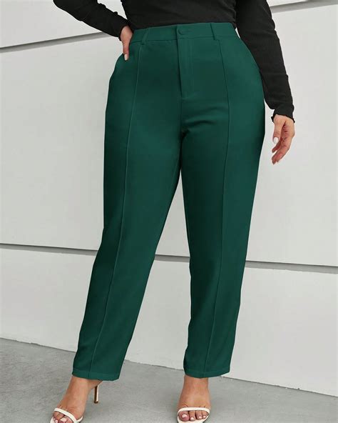 Dark Green Pants