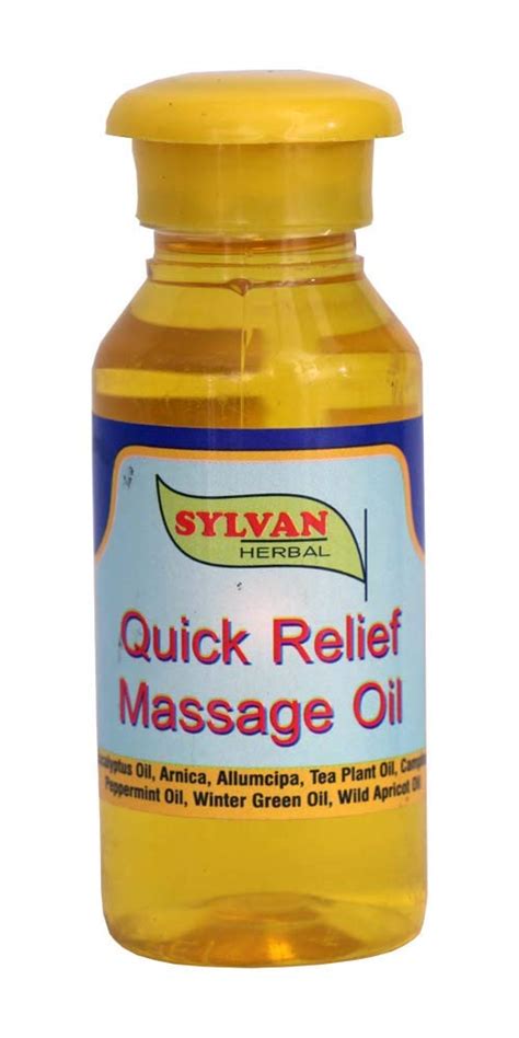 SYLVAN Ayurvedic Pain Relief Oil for Joint,Back, Legs, Arms, Knee, Body ...