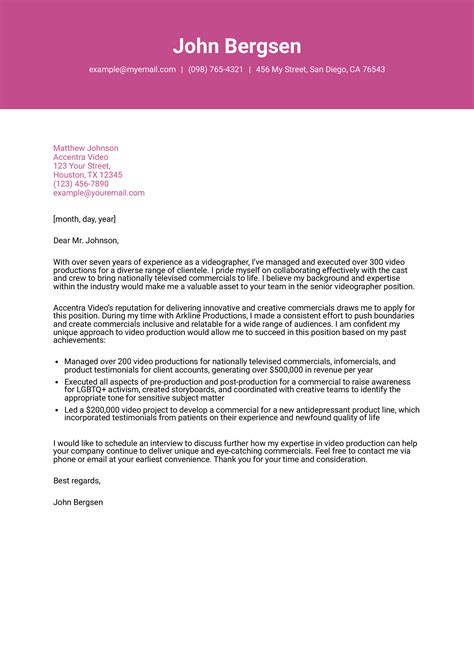 Cover Letter Format 的图像结果