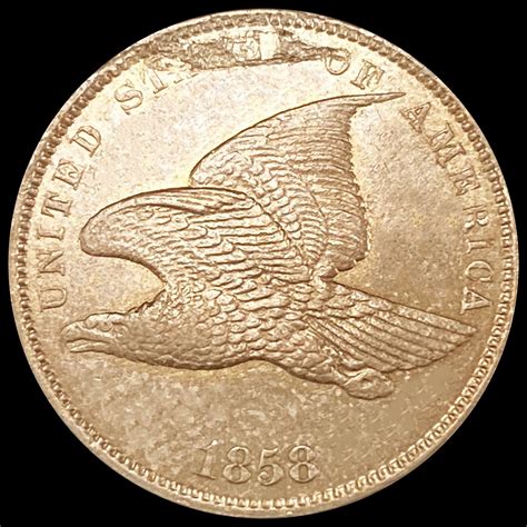 1858 Flying Eagle Cent CLOSELY UNCIRCULATED