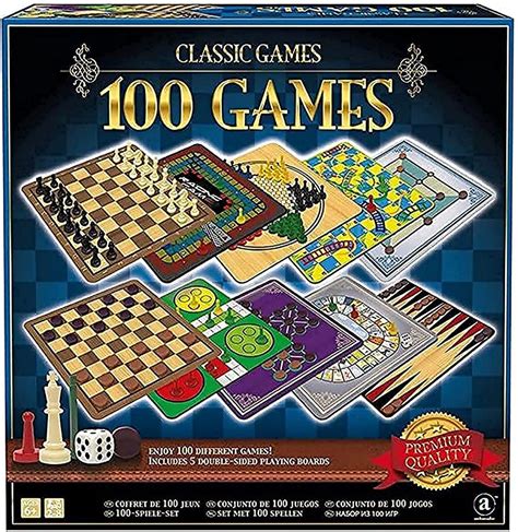 Buy Rapex 100 in 1 Classic Games Compendium of Classic Family Board ...