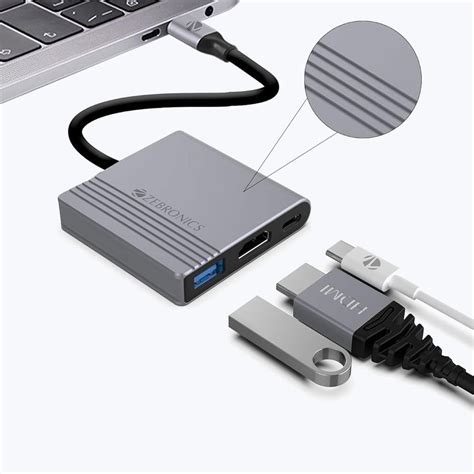 Zebronics TA600 Multiport Adapter