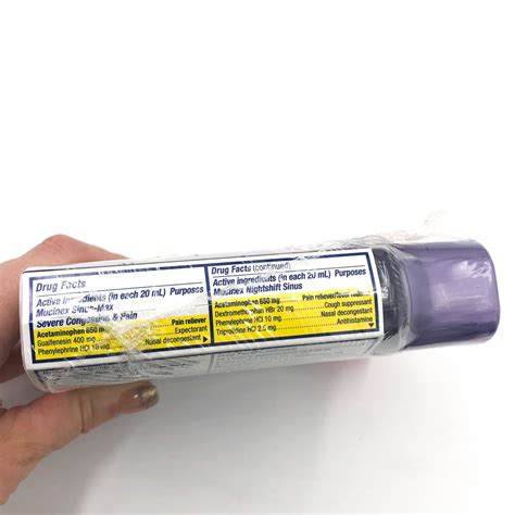Mucinex Sinus Max Night Shift & Sinus Max Severe Congestion and Pain Combo