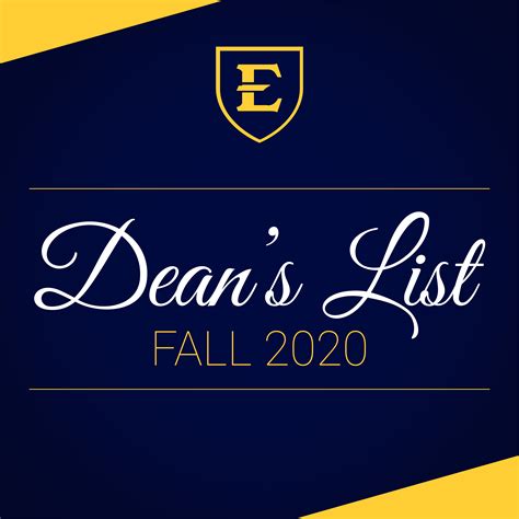 ETSU announces fall dean’s list | Elizabethton Star